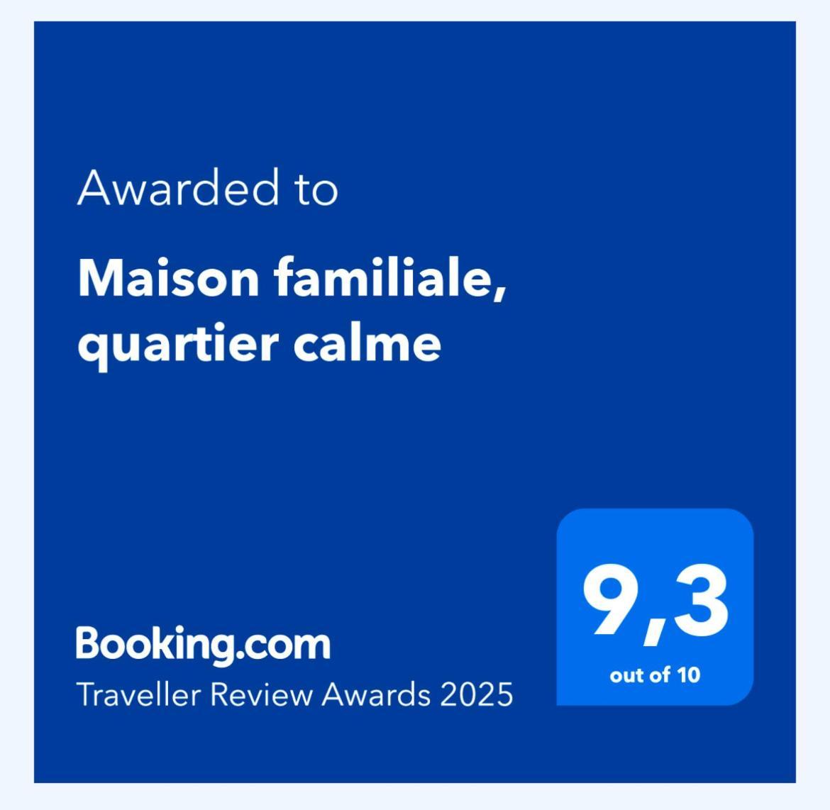 Maison Familiale, Quartier Calme Le Mans Kültér fotó